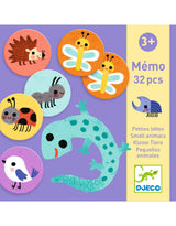 Djeco DJ08254 Jeu - Mémo petites bêtes - Djeco vendu par Veille sur toi