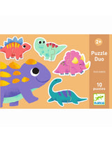 Djeco DJ08263 Casse-tête 10 pièces - Duo/Dinos - Djeco vendu par Veille sur toi