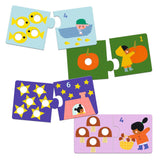 Djeco DJ08272 Casse-tête duo - Premiers chiffres - Djeco vendu par Veille sur toi