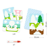 Djeco DJ09075 Coloriages magiques - Au square - Djeco vendu par Veille sur toi