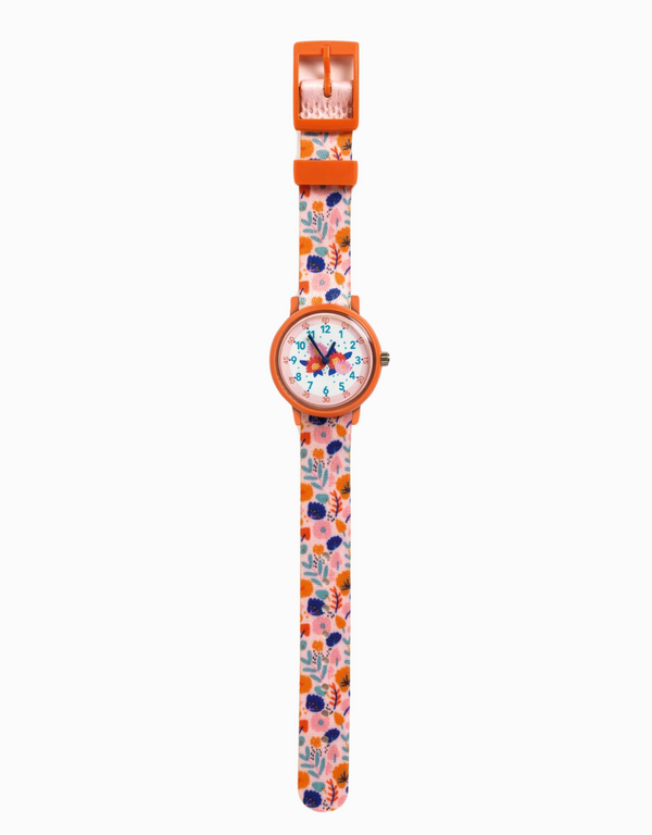 Montre pour enfant - Fleurs - Djeco