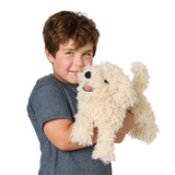 Folkmanis 3241 Marionnette - Chiot Poodle - Folkmanis vendu par Veille sur toi