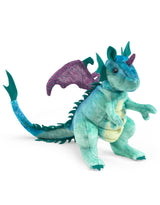 Folkmanis 8010 Marionnette à doigt - Petit dragon - Folkmanis vendu par Veille sur toi