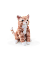 Folkmanis 8020 Marionnette à doigt - Mini chat orange - Folkmanis vendu par Veille sur toi