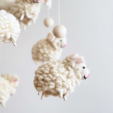 Ganapati BM08 Mobile pour bébé - Mouton - Ganapati vendu par Veille sur toi