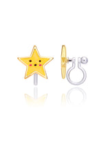 Girl Nation GN-J503SC Boucles d'oreilles à clip en émail - Étoile - Girl Nation vendu par Veille sur toi