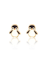 Girl Nation GN-J554S Boucles d'oreilles en émail - Petit manchot - Girl Nation vendu par Veille sur toi