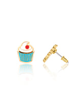 Girl Nation GN-J564S Boucles d'oreilles en émail - Cupcake - Girl Nation vendu par Veille sur toi