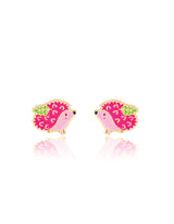 Girl Nation GN-J573s Boucles d'oreilles en émail - Hérisson - Girl Nation vendu par Veille sur toi