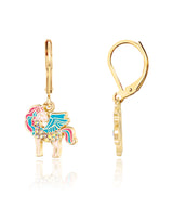 Girl Nation GN-J624E Boucles d'oreilles suspendues - Licorne magique - Girl Nation vendu par Veille sur toi