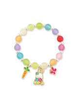 Girl Nation GN-J807B Bracelet - Lapin et fleurs - Girl Nation vendu par Veille sur toi