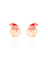 Girl Nation GN-JX511s Boucles d'oreilles en émail - Père Noël joyeux - Girl Nation vendu par Veille sur toi