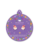 Girl Nation GN-JX511s Boucles d'oreilles en émail - Père Noël joyeux - Girl Nation vendu par Veille sur toi