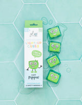 Glo Pals 4-PIPPA-82314 Cube lumineux vert - Pippa - Glo Pals vendu par Veille sur toi