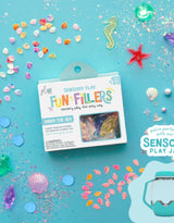 Glo Pals GP-FF-UNDERTHESEA Ensemble sensoriel pour bocal de jeux sensoriels - Fun Fillers - Glo Pals Sous l'océan vendu par Veille sur toi