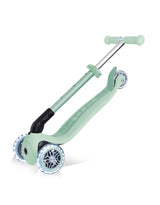 Globber GB692-505 Trottinette pliable à 3 roues lumineuses Ecologic - Junior 2 à 6 ans - Pistache - Globber vendu par Veille sur toi