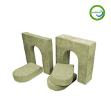 Go Coconut Canadian Play Couches, Furniture and Toys 10" & 5" Walls & Doors Bundle (5 pieces) vendu par Veille sur toi