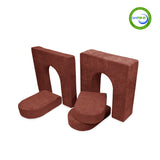Go Coconut Canadian Play Couches, Furniture and Toys 10" & 5" Walls & Doors Bundle (5 pieces) vendu par Veille sur toi