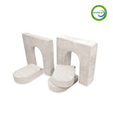 Go Coconut Canadian Play Couches, Furniture and Toys 10" & 5" Walls & Doors Bundle (5 pieces) vendu par Veille sur toi