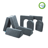Go Coconut Canadian Play Couches, Furniture and Toys 10189 The Builder (7 pieces) River Stone vendu par Veille sur toi