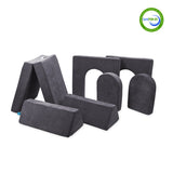 Go Coconut Canadian Play Couches, Furniture and Toys 10190 The Builder (7 pieces) Charcoal Chill vendu par Veille sur toi