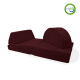 Go Coconut Canadian Play Couches, Furniture and Toys 10211 The Discovery (4 pieces) Cranberry Rain vendu par Veille sur toi