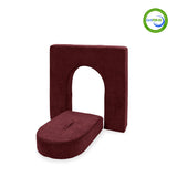 Go Coconut Canadian Play Couches, Furniture and Toys 10262 Wall 5" & Door Set Cranberry Rain / 1 set (2 pieces) vendu par Veille sur toi