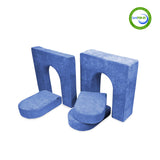 Go Coconut Canadian Play Couches, Furniture and Toys 10299 10" & 5" Walls & Doors Bundle (5 pieces) Moon Melon vendu par Veille sur toi