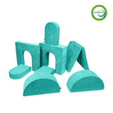 Go Coconut Canadian Play Couches, Furniture and Toys 20053 The Architect (8 pieces) Tropical Teal vendu par Veille sur toi