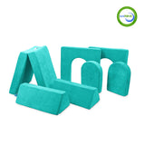 Go Coconut Canadian Play Couches, Furniture and Toys 20065 The Builder (7 pieces) Tropical Teal vendu par Veille sur toi