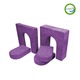 Go Coconut Canadian Play Couches, Furniture and Toys 20099 10" & 5" Walls & Doors Bundle (5 pieces) Groovy Grape vendu par Veille sur toi