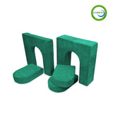 Go Coconut Canadian Play Couches, Furniture and Toys sku-45884815606004 10" & 5" Walls & Doors Bundle (5 pieces) Forest Fern vendu par Veille sur toi