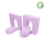 Go Coconut Canadian Play Couches, Furniture and Toys sku-45884815966452 10" & 5" Walls & Doors Bundle (5 pieces) Lilac Lush vendu par Veille sur toi
