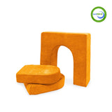 Go Coconut Canadian Play Couches, Furniture and Toys sku-46516367786228 Wall 10" & Doors Set Twisty Tangerine / 1 set (3 pieces) vendu par Veille sur toi