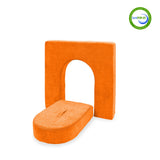 Go Coconut Canadian Play Couches, Furniture and Toys sku-46516368539892 Wall 5" & Door Set Twisty Tangerine / 1 set (2 pieces) vendu par Veille sur toi