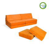 Go Coconut Canadian Play Couches, Furniture and Toys sku-47206621577460 Coconut Maxi Bundle Twisty Tangerine vendu par Veille sur toi