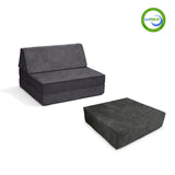 Go Coconut Canadian Play Couches, Furniture and Toys sku-47206623183092 Half-Coconut Maxi Bundle Charcoal Chill vendu par Veille sur toi