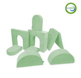 Go Coconut sku-48341976744180 Canapé de jeu - Ensemble architecte 8 pièces - Go Coconut Misty Mint vendu par Veille sur toi