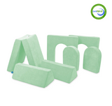 Go Coconut sku-48342001910004 Canapé de jeu - Ensemble Bâtisseur 7 pièces - Go Coconut Misty Mint vendu par Veille sur toi