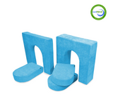 Go Coconut sku-48342223651060 Canapé de jeu - Ensemble murs et portes 10" et 5" de 5 pièces - Go Coconut Bubble Bliss vendu par Veille sur toi