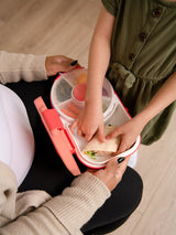 GöBe GOBE-LUNCHBOX-CORAIL Boîte à lunch - Corail - Gobe vendu par Veille sur toi