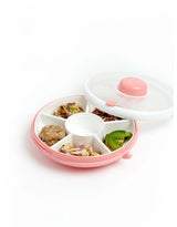 GöBe GOBECORAL Boîte à collation - Petit snack spinner - Corail - Gobe vendu par Veille sur toi