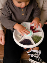 GöBe GOBELARGEMENTHE Boîte à collation - Grand snack spinner - Menthe - Gobe vendu par Veille sur toi