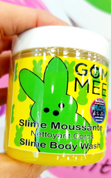 GOM.MEE ⚜ BGOM-SLIMLAPJN Nettoyant pour le corps - Slime Moussant Lapin - Jaune - GOM.MEE vendu par Veille sur toi