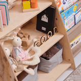 Goodevas CA 2in1 Montessori Shelf for Books and Toys vendu par Veille sur toi