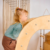 Goodevas CA IWPC-7IN1-CA Indoor Playground for Toddlers - 7in1 Playground + Swings Set + Slide Board + Art Set vendu par Veille sur toi