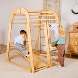 Goodevas CA IWPC-7IN1-CA Indoor Playground for Toddlers - 7in1 Playground + Swings Set + Slide Board + Art Set vendu par Veille sur toi