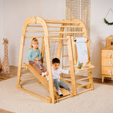 Goodevas CA IWPC-7IN1-CA Indoor Playground for Toddlers - 7in1 Playground + Swings Set + Slide Board + Art Set vendu par Veille sur toi