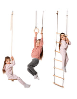Goodevas CA SS-RL-GR-DSR-CA Ensemble de balançoires Montessori 3-en-1 - Goodevas vendu par Veille sur toi