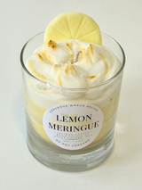 Gorgeous Wreck Design CANDLE-LemonMeringue Chandelle dessert - Meringue au citron - Gorgeous Wreck Design vendu par Veille sur toi